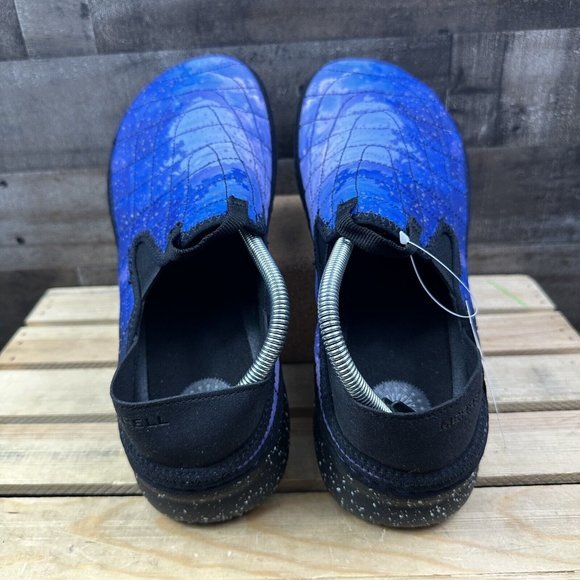 Merrell Men's Hut Moc Slip On Shoe Night‎ Sky Stars Quilted Upper J003711 Blue - Picture 5 of 7